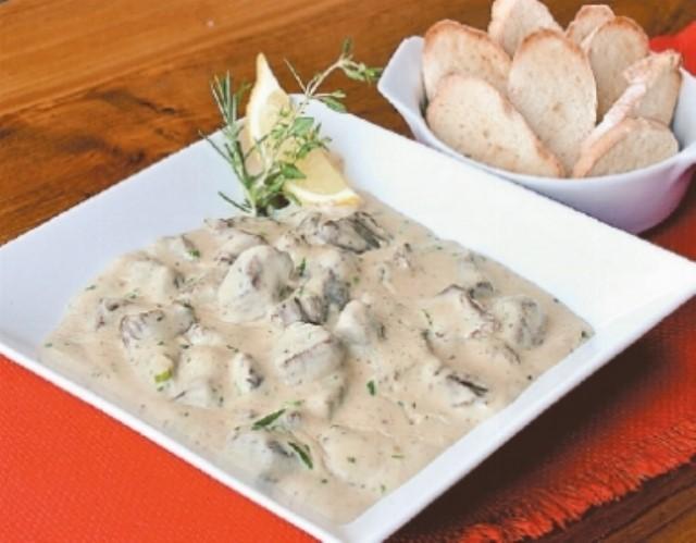 Escalopes de Filé  ao Queijo Gorgonzola 
