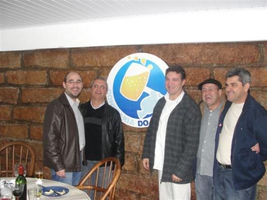 Jantar com a turma da Confraria do martelo