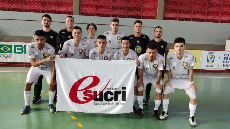 Futsal masculino: Esucri/FME conquista o terceiro lugar nos Jogos Universitários Brasileiros