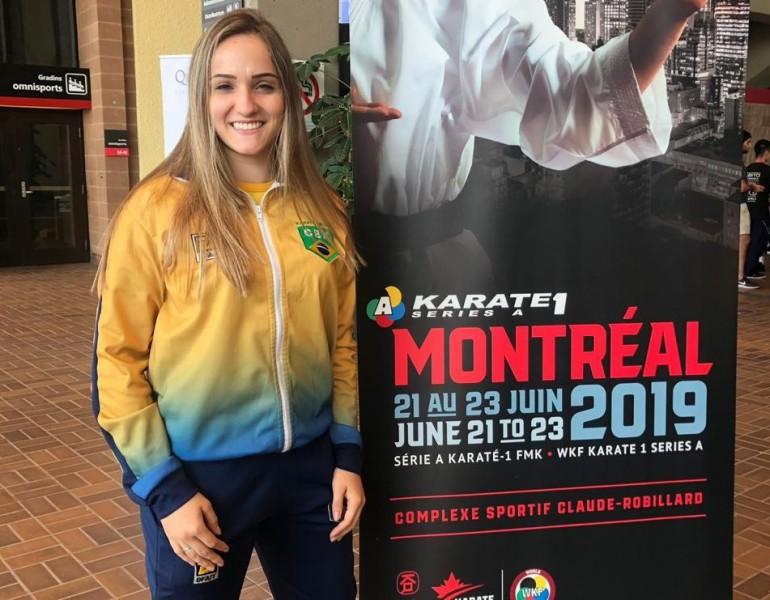 Karateca içarense alcança a quinta colocação em Liga Mundial