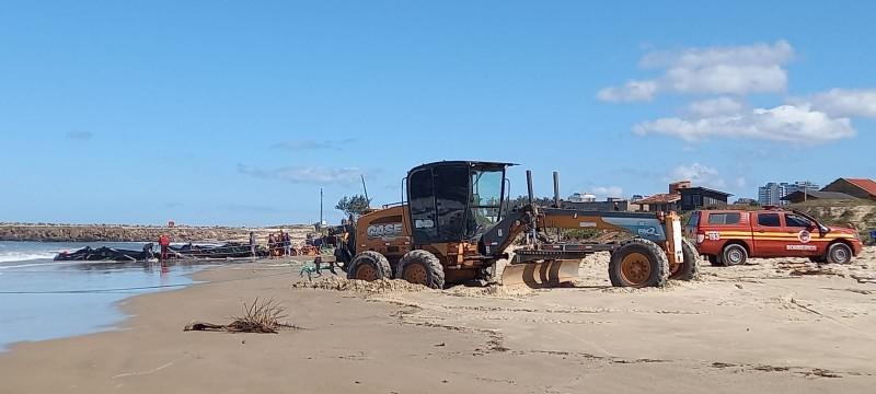 Corpo de Bombeiros retoma buscas para encontrar pescador desaparecido em Passo de Torres 