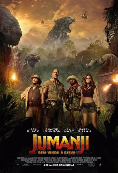 VÍDEO: Jumanji: bem-vindo à selva estreia nesta quinta