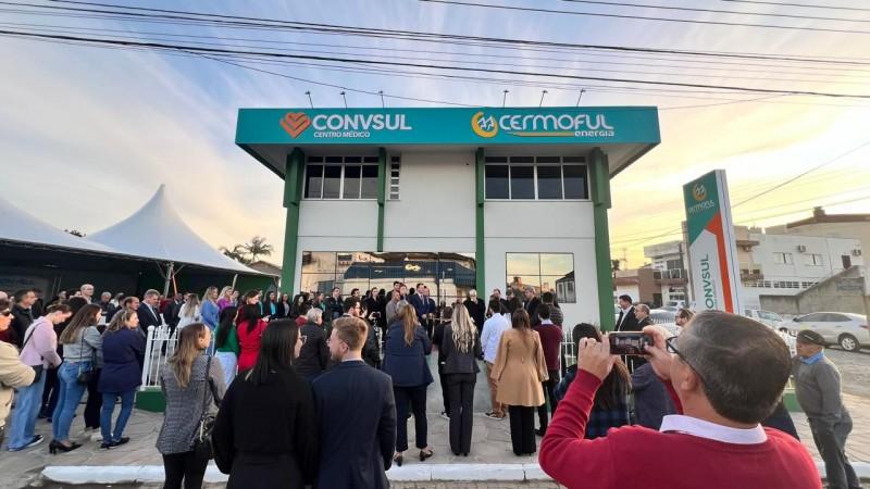 Nova sede do Centro Médico Convsul Clínica Cermoful é inaugurada em Morro da Fumaça