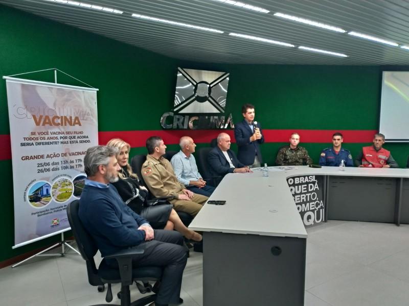 Criciúma Vacina: prefeitura lança campanha para reverter baixo índice de imunizações no município