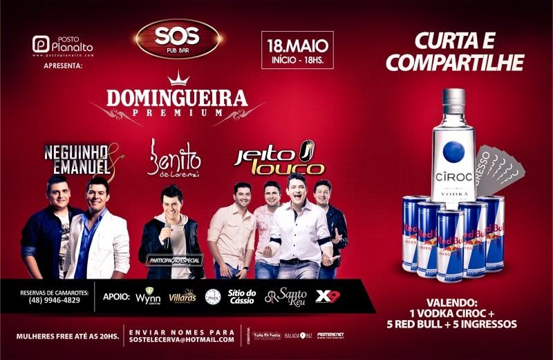 Domingueira Premium Sos Pub Bar