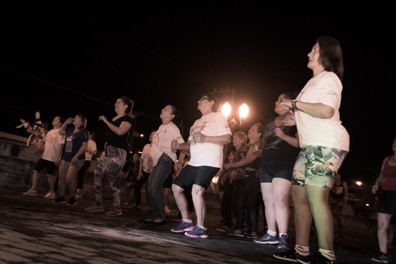 Lauro Müller em Movimento atrai mulheres para aulas gratuitas de zumba
