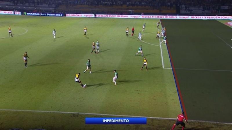 CBF divulga análise do VAR que invalidou pênalti marcado a favor do Criciúma 