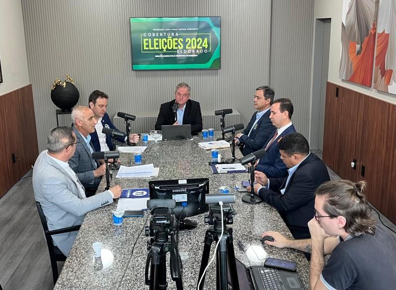 Acompanhe a transmissão ao vivo do debate da Rádio Eldorado com candidatos à prefeitura de Criciúma