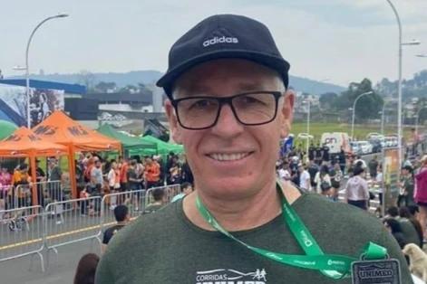 Identificado homem que morreu atropelado durante corrida com filha em Nova Veneza