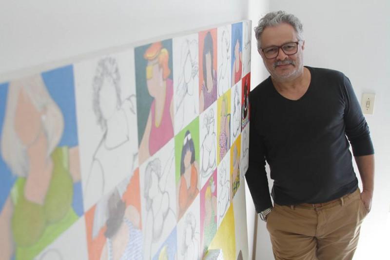 Artista plástico da cidade é convidado a expor em Paris