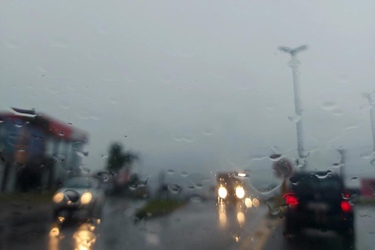 Defesa Civil alerta para temporais isolados e chuva intensa em Santa Catarina