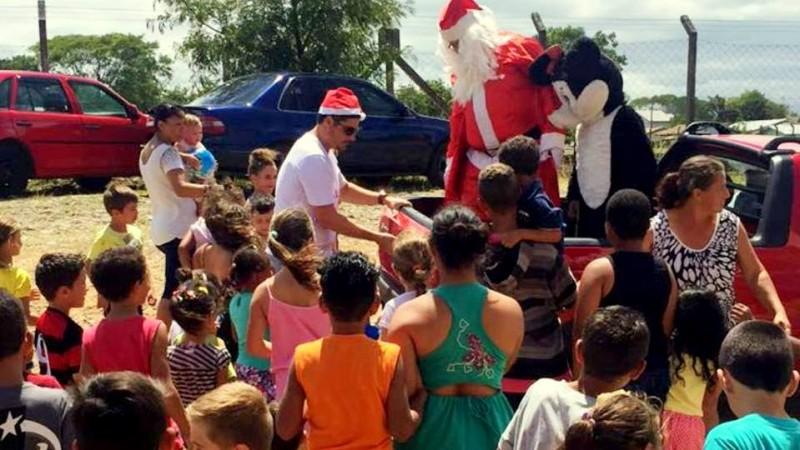 Bombeiros comunitários lançam campanha de Natal