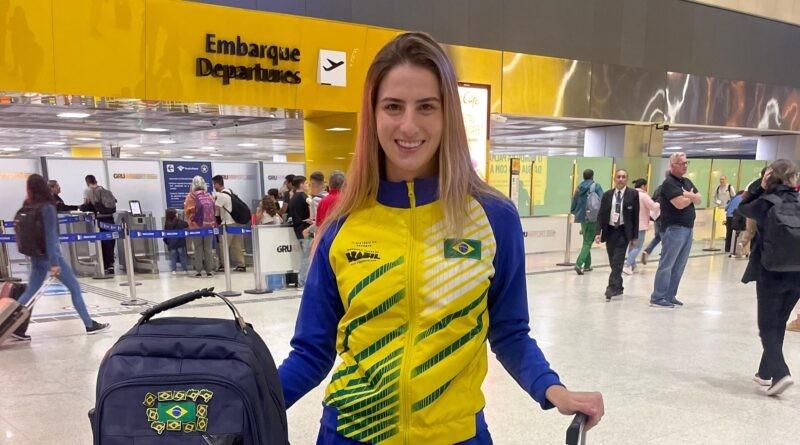 Atleta de Tubarão representa o Brasil em competição internacional de karatê