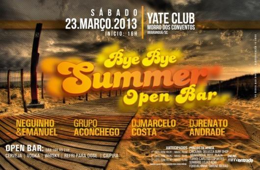 Bye Bye Summer Open Bar