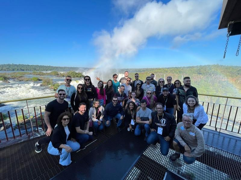 Colegiado de turismo da AMESC inicia missão estratégica em Foz do Iguaçu