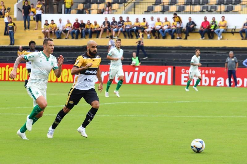 Criciúma e América Mineiro empatam no Heriberto Hülse