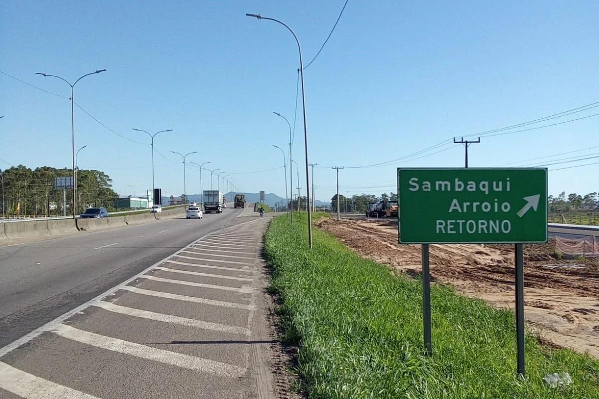 Obras das novas vias marginais exigem fechamento temporário de acesso em Imbituba