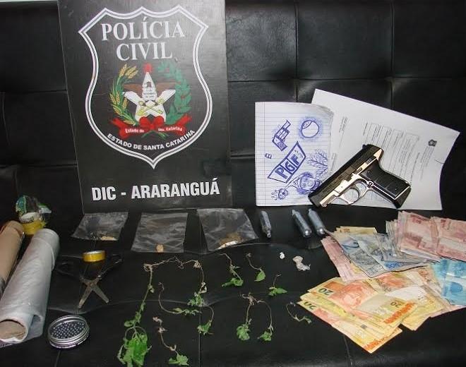 Homem é preso por tráfico de maconha e crack