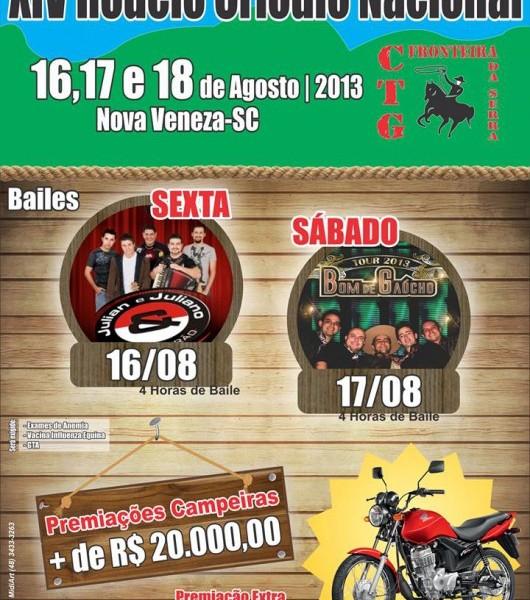 XIV Rodeio Crioulo Nacional de Nova Veneza