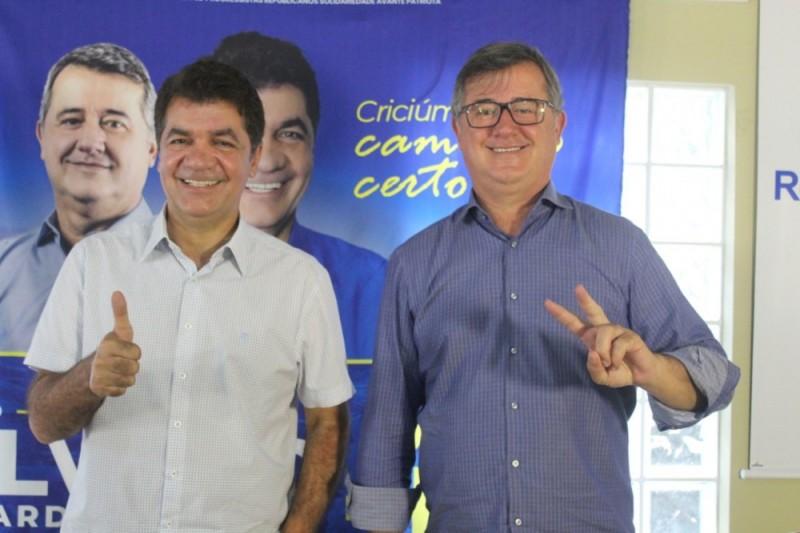 Clésio Salvaro pede licença e Ricardo Fabris assume a Prefeitura de Criciúma a partir de hoje
