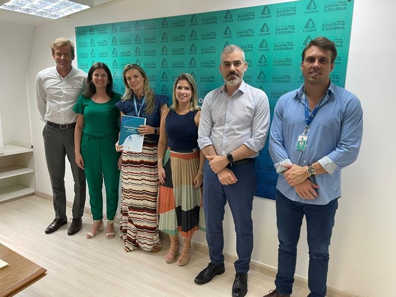 Casan terá apoio da UFSC na elaboração do plano estratégico para os próximos 10 anos