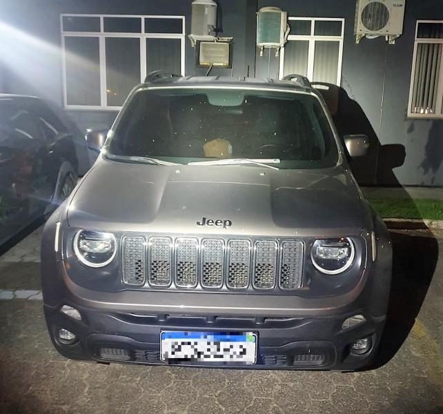 Jeep Renegade furtado em São Paulo é recuperado em Imbituba