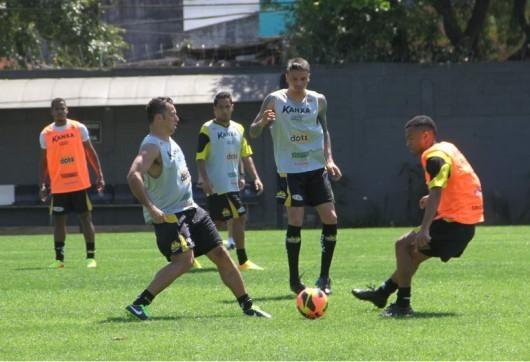 Tigre treina pela última vez antes de enfrentar o Santos