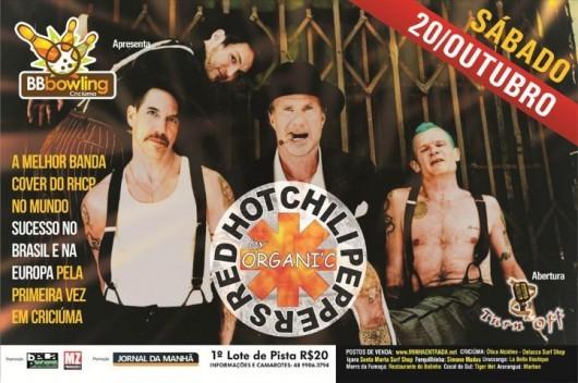 BBBowling recebe cover dos Red Hot Chilli Peppers neste mês
