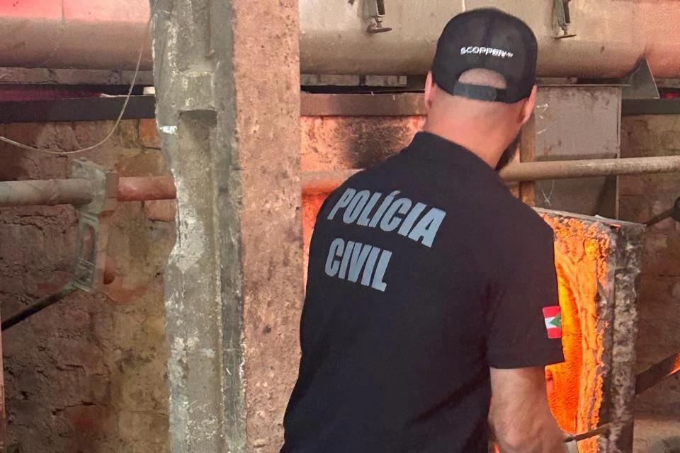 Criciúma: Polícia Civil incinera 30 quilos de drogas apreendidas em ação conjunta