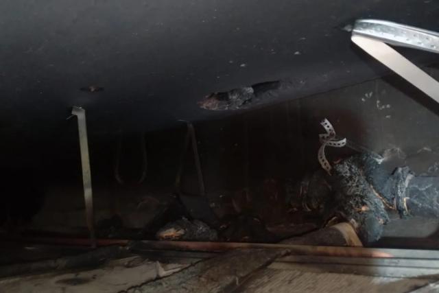 Princípio de incêndio em salão de festas é controlado por frequentadores em Criciúma