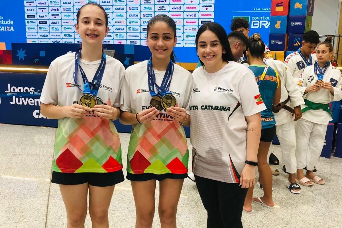 Atleta do Mampituba/FME Criciúma/Unesc conquista duas medalhas nos Jogos da Juventude