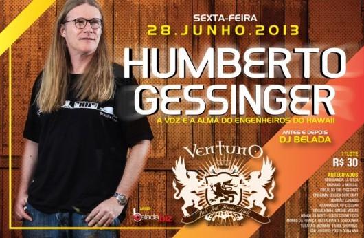 Humberto Gessinger no Ventuno Pub, em Urussanga