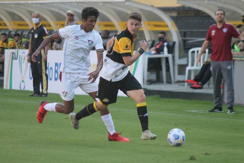 Sub-17 do Criciúma perde primeiro jogo das oitavas da Copa do Brasil