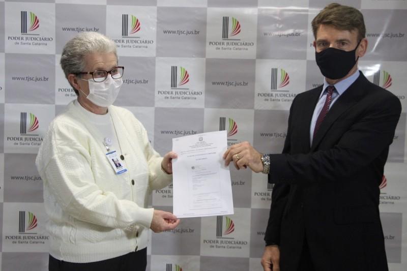 Judiciário catarinense destina meio milhão de reais ao Hospital São José para combate à Covid-19