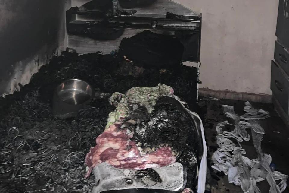 Residência é atingida por incêndio em Forquilhinha