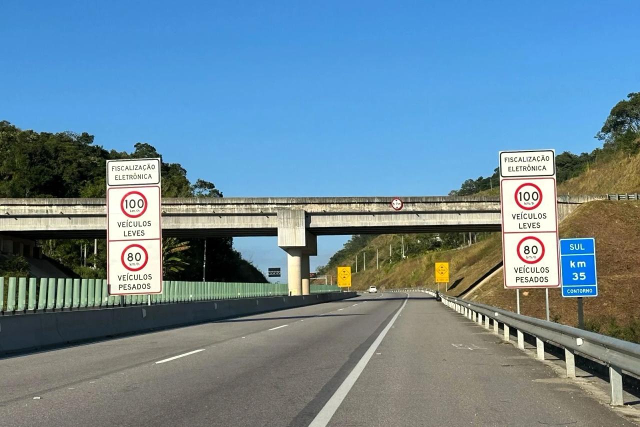 Novos radares serão ativados na BR-101, Contorno de Florianópolis e BR-116