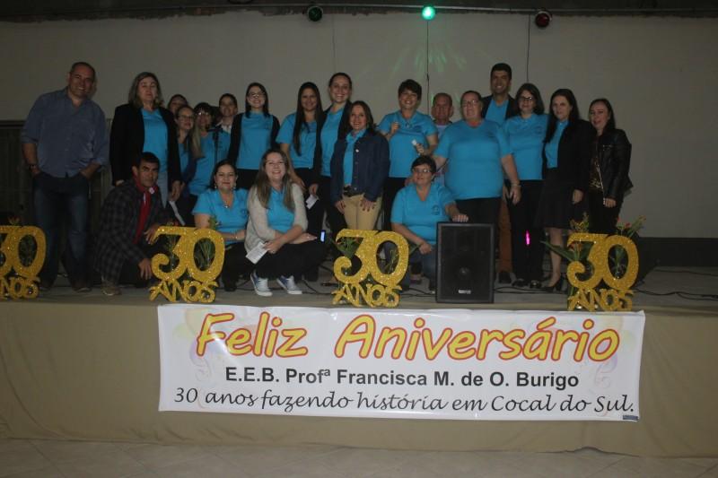 Escola Francisca Búrigo de Cocal do Sul em Festa