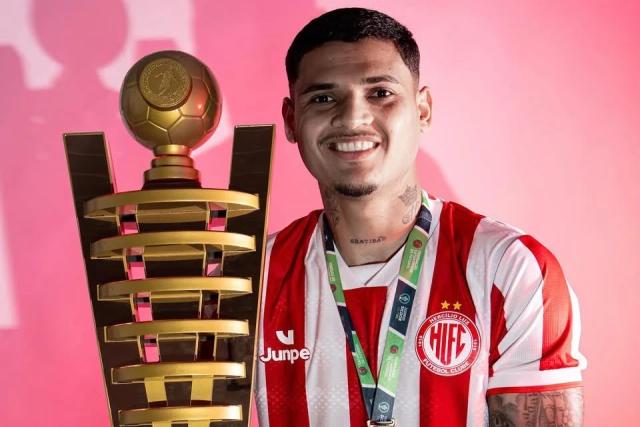 Artilheiro recusa proposta e deixa o Hercílio Luz para jogar a Série B do Campeonato Goiano
