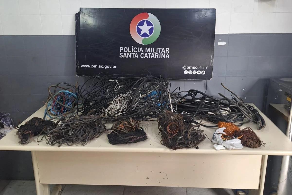 Furto de fios tem queda expressiva e registra menor índice dos últimos 16 meses em Criciúma