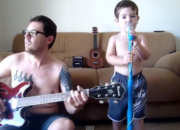 Menino Diogo, famoso por cantar Beatles, se apresenta em rede nacional  