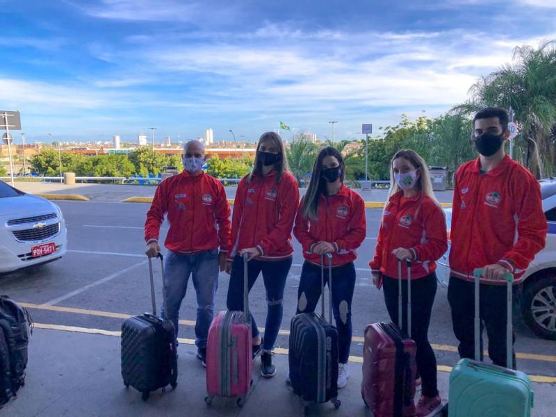 Karatecas estão em Fortaleza para a seletiva dos Jogos Pan-Americanos da Juventude
