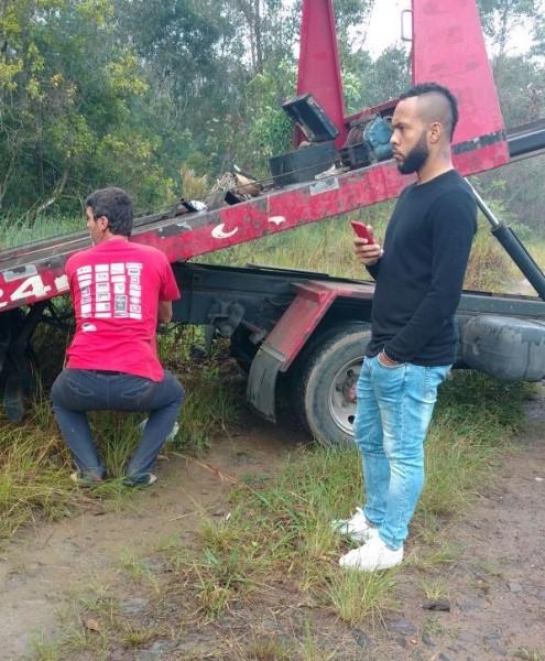 Volante do Tigre sofre acidente no fim do Anel Viário