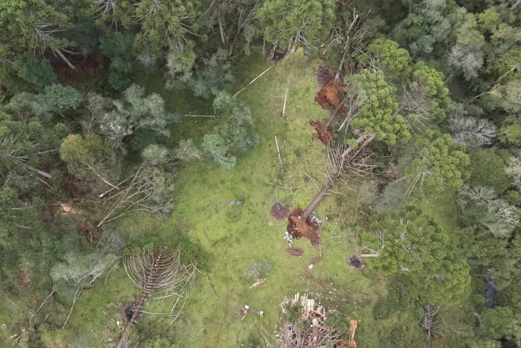 Defesa Civil descarta a possibilidade de tornado no município de São Joaquim