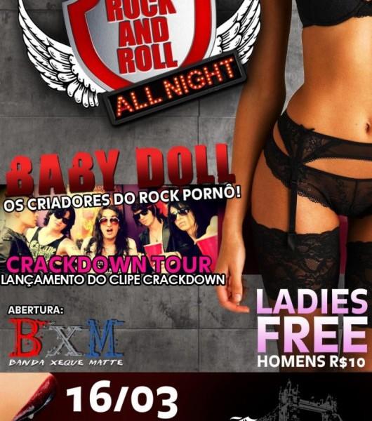 Rock and Roll All Night com banda Baby Doll