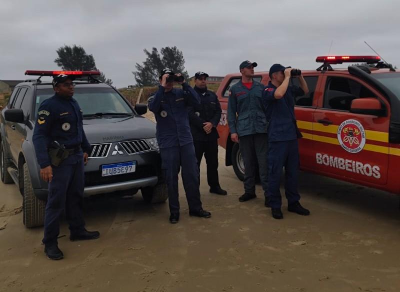 Após sete dias, bombeiros encerram buscas por pescador desaparecido em Passo de Torres