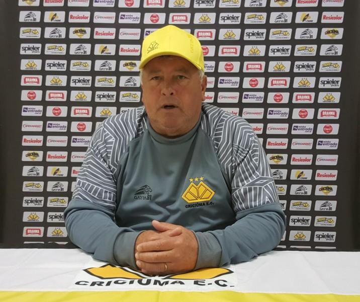 Sem aprovação de Roberto Cavalo, Criciúma entra em campo nesta quarta-feira contra o Marcílio Dias