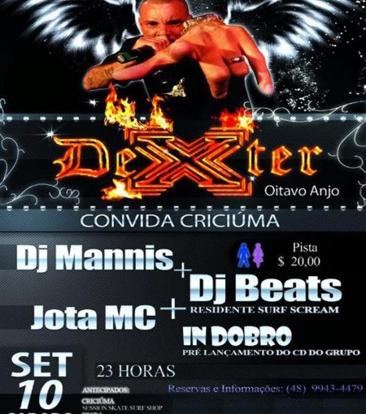 Rapper Dexter em Criciúma
