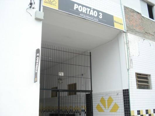 Portões exclusivos para sócios no Majestoso