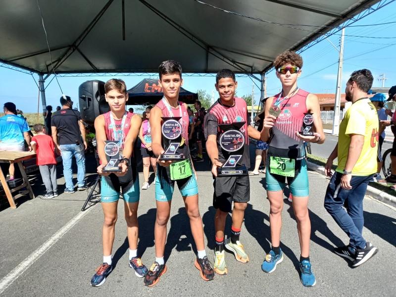 Triatlhon do Mampituba tem grande desempenho no Duatlhon Gaiva Beach e no IronMan 70.3