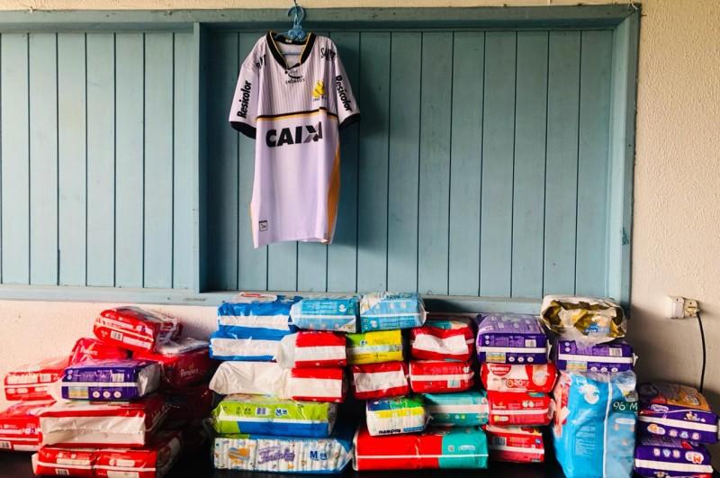 Criciúma: evento de futebol beneficiará a Nossa Casa com doação de fraldas